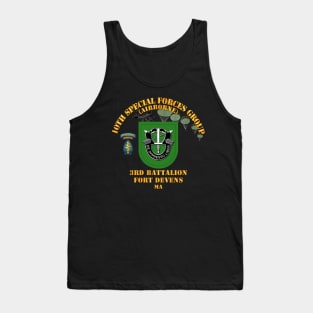 3rd Bn 10th SFG - Ft Devens MA Tank Top